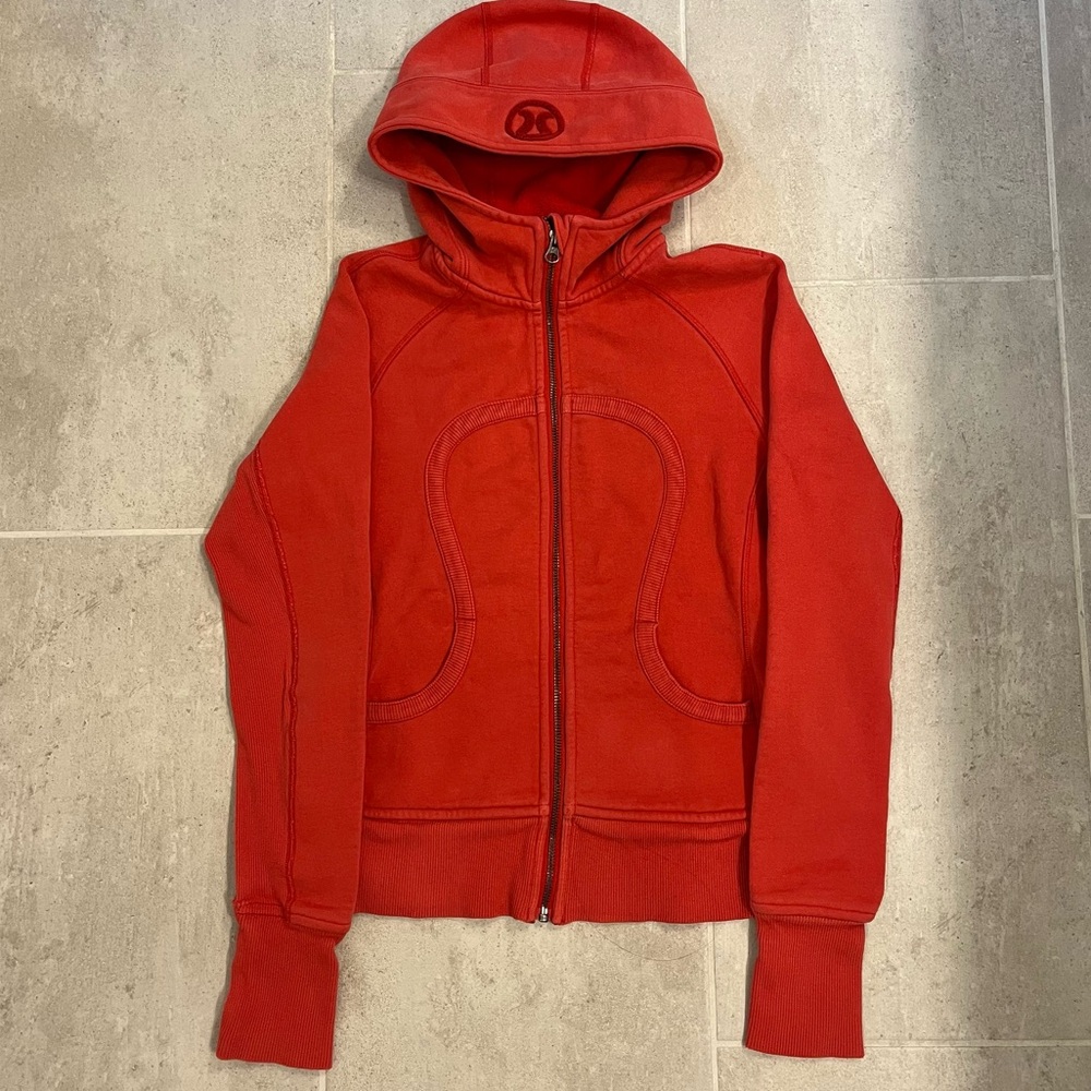 Lululemon - scuba full-zip jacket - red - Picture 6 of 12